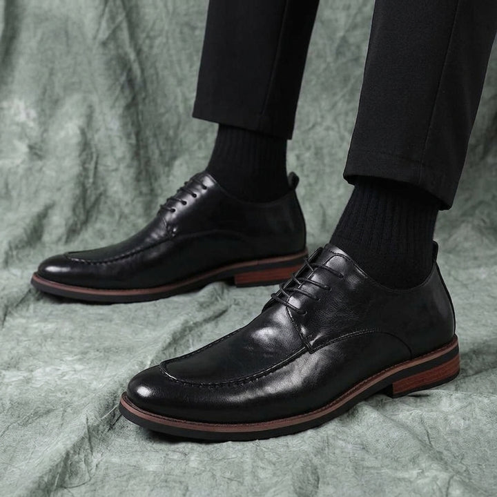 HARRISON COLE LEATHER DERBY