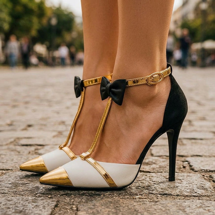 BELLA BOW-TIE STILETTOS