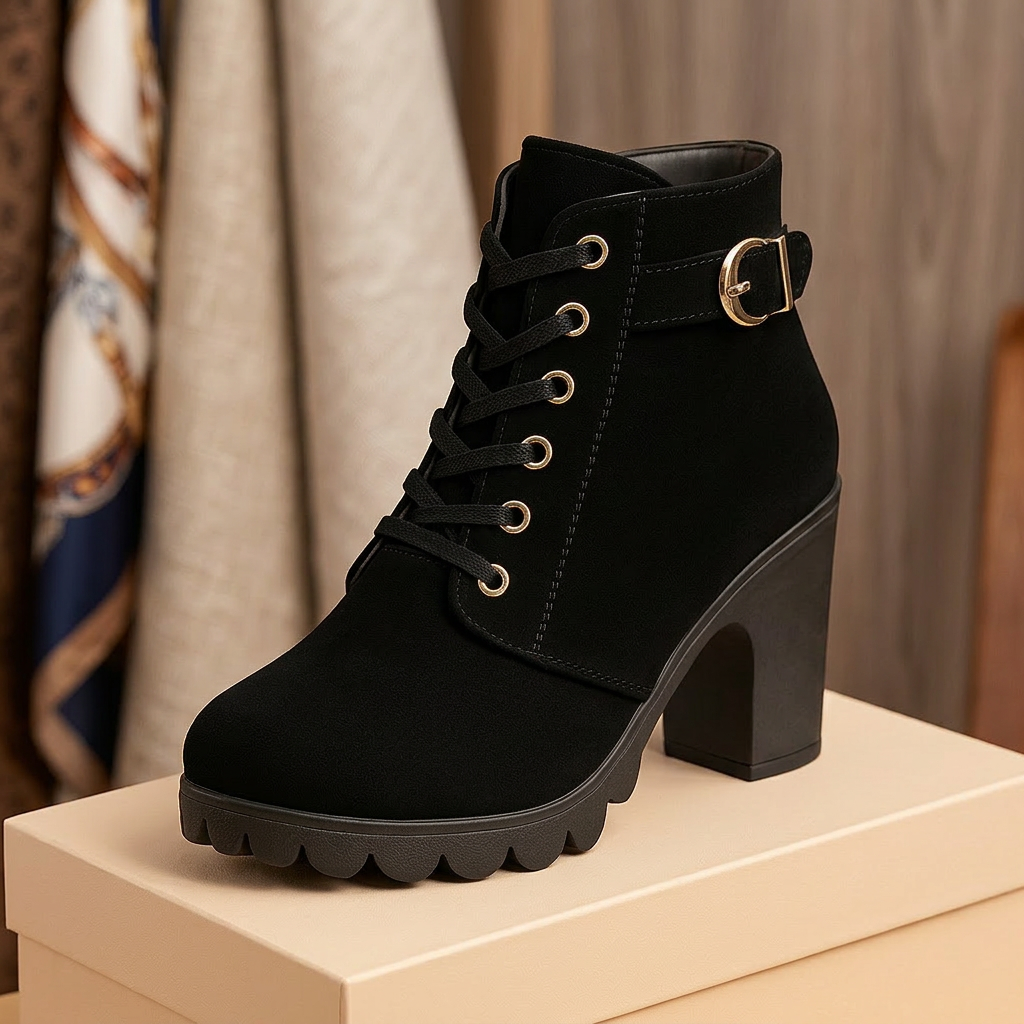 Sienna Hart Heeled Boots