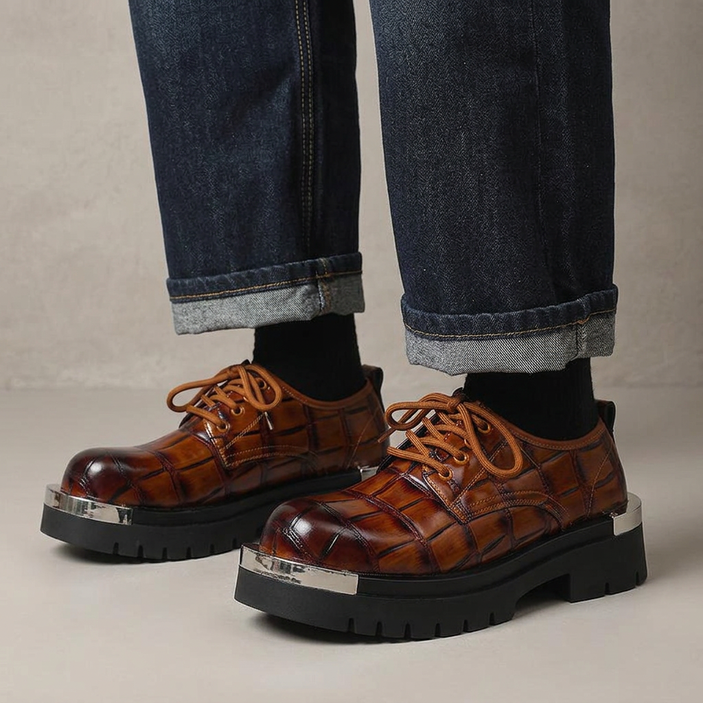 Mason Lug Derbies - brown