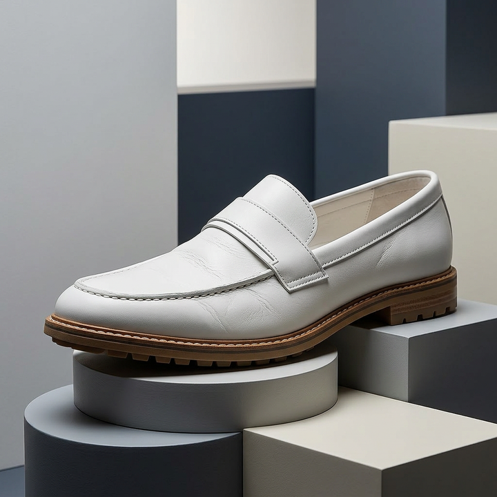 Barrett Loafers - White