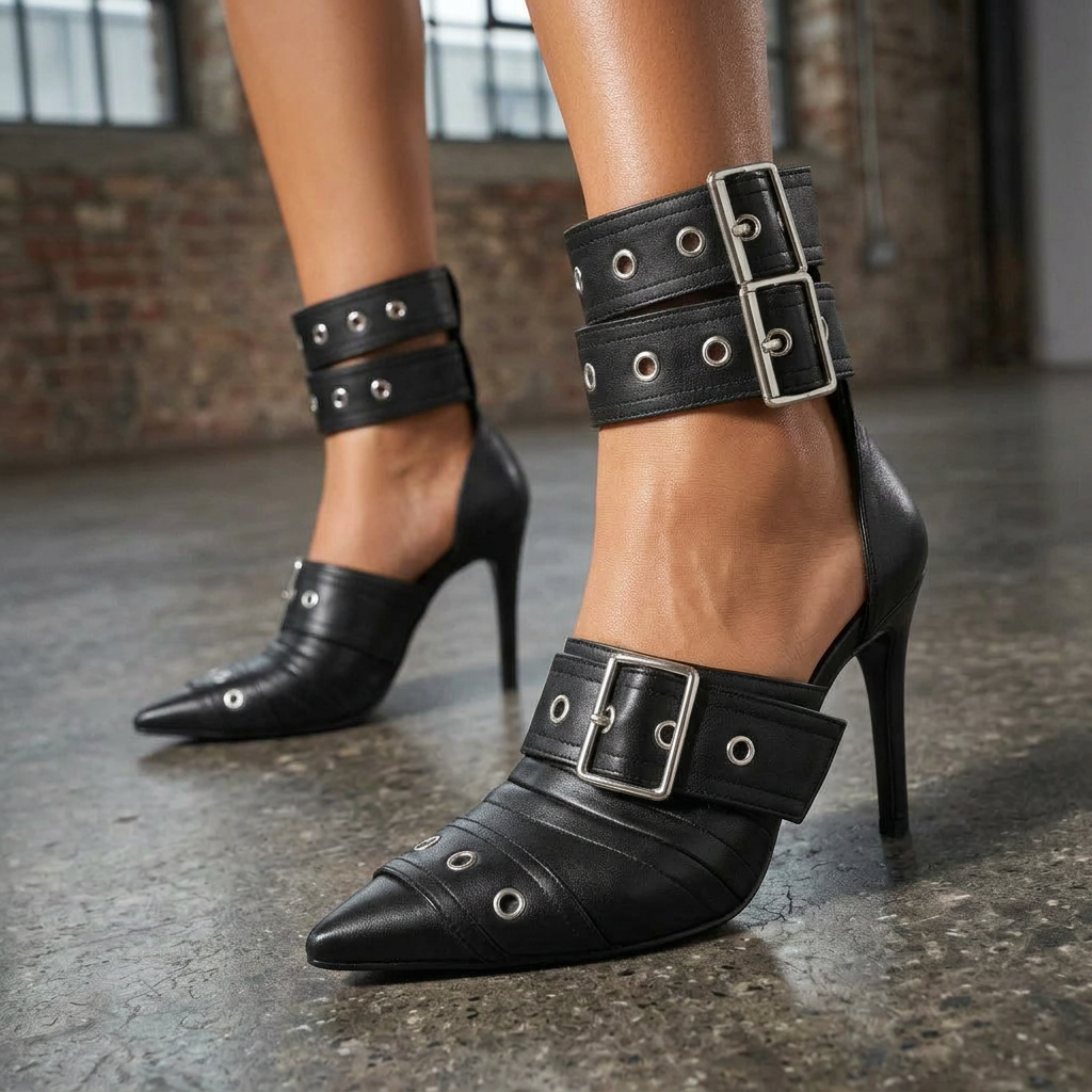 RAVYN RAE SIGNATURE HEELS - Onyx Black