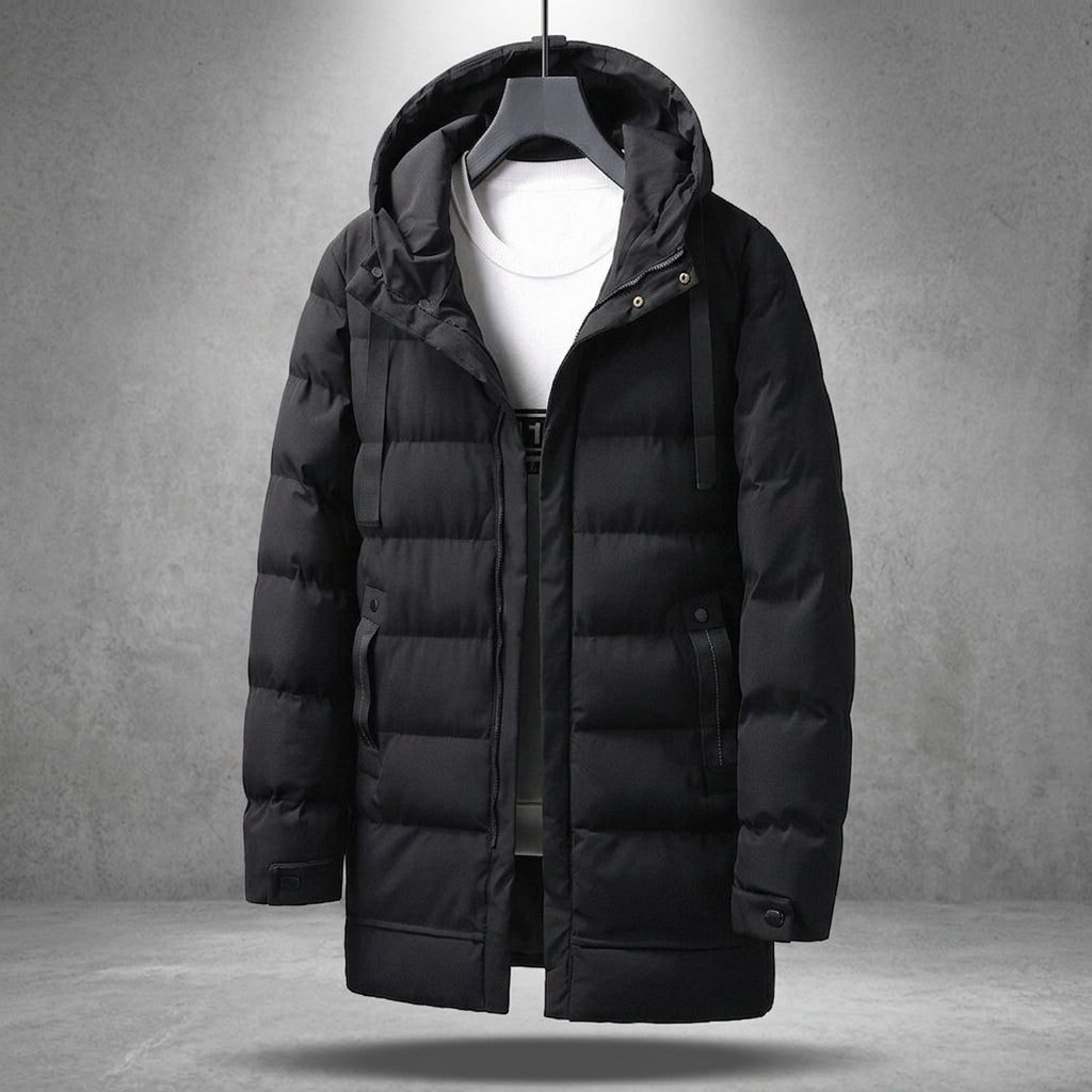 District 14 Puffer Jacket - Black