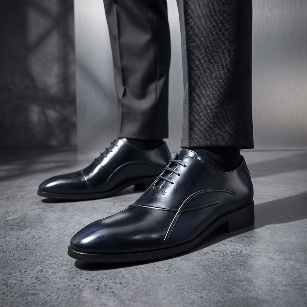 Calenzo Leather Dress Shoes