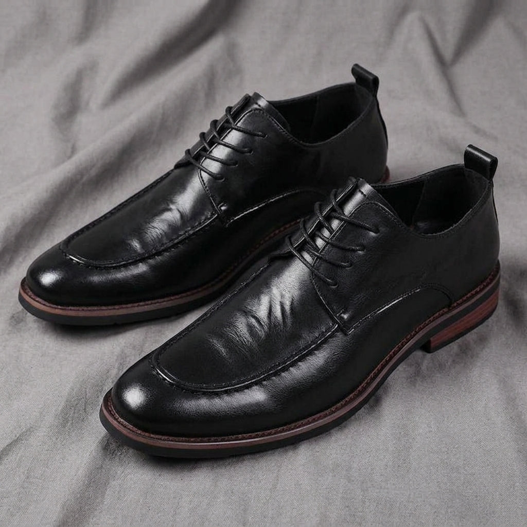 HARRISON COLE LEATHER DERBY