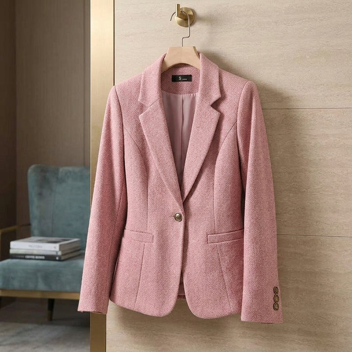 MADISON PARK BLAZER - blush