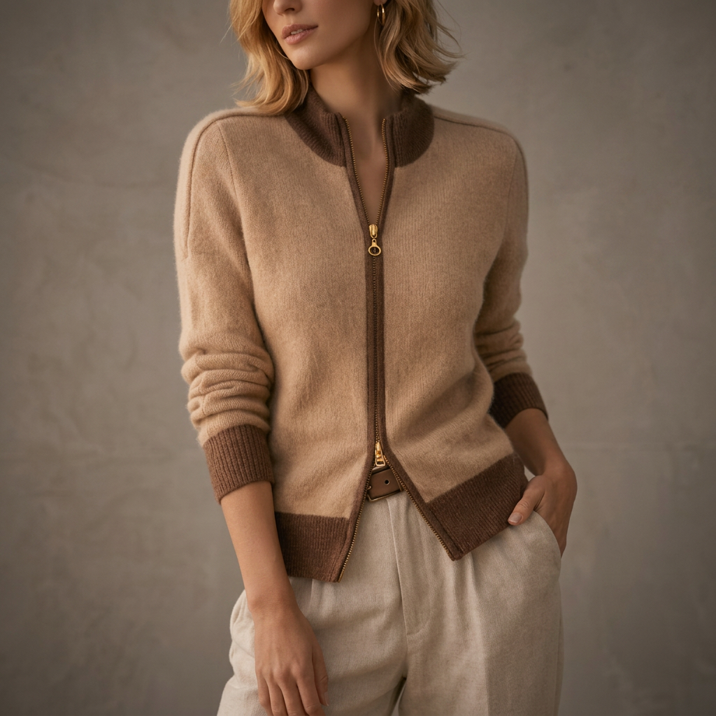 Marseille Cashmere Sweater - Brown