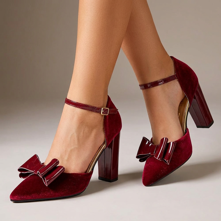LYLA MAE BOW HEELS
