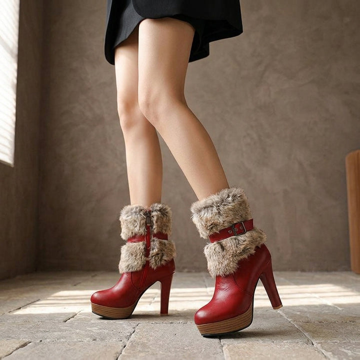 Carmen Faux Fur Boots