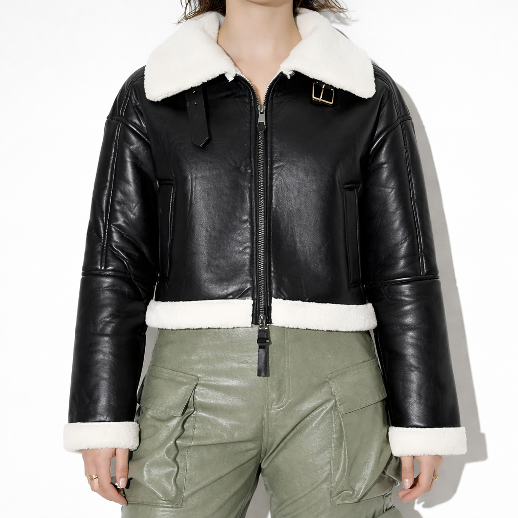 Aurelio Shearling Aviator Jacket