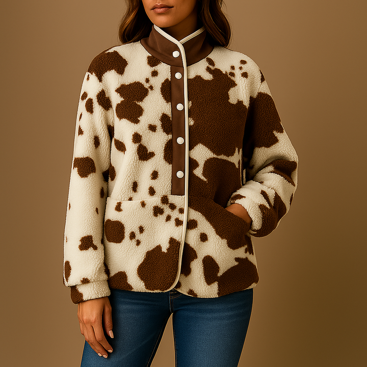 Meadow Rose Jacket - mocha print