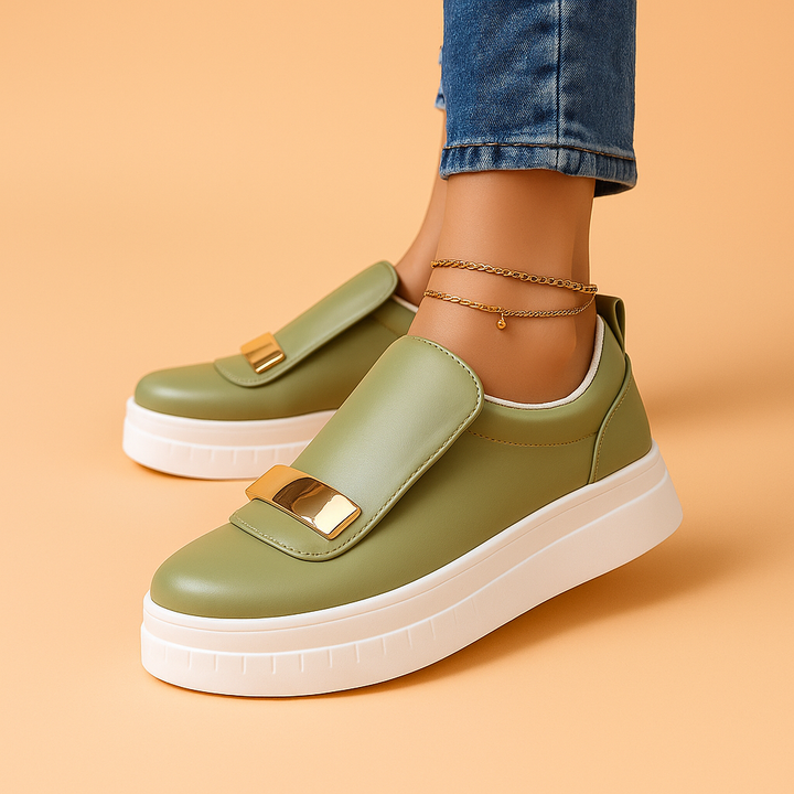 Alessia Cushioned Sneakers - green