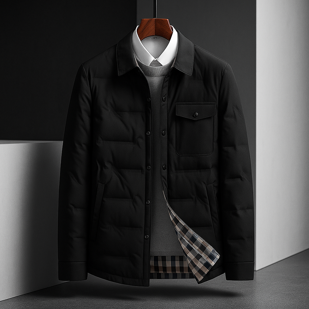 Maxwell Duck Down Jacket - black