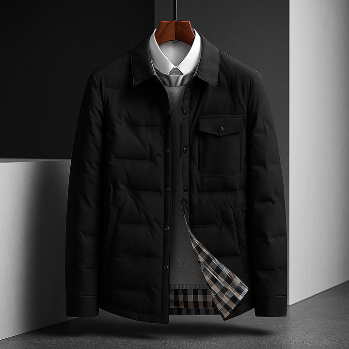 Maxwell Duck Down Jacket - black