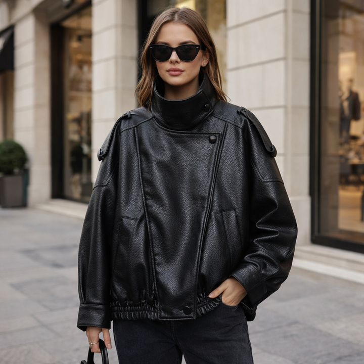Aurelia Noir Leather Jacket