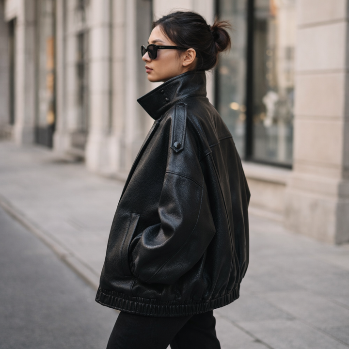 Aurelia Noir Leather Jacket