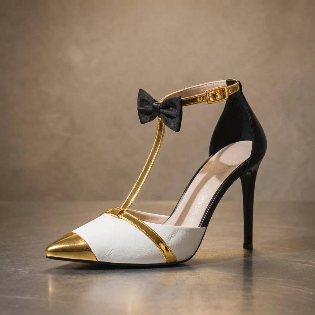 BELLA BOW-TIE STILETTOS