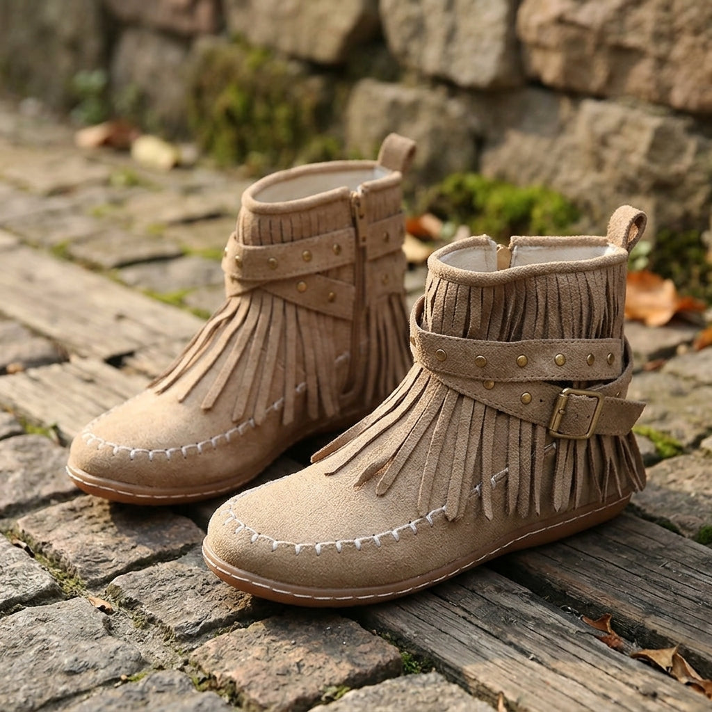 Noelle Boho Ankle Boots