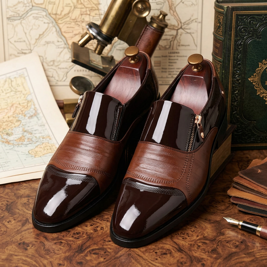 Castellano Dress Shoes - Brown
