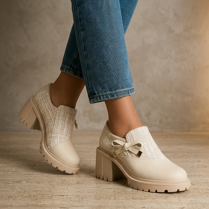Chantel Tweed Loafers