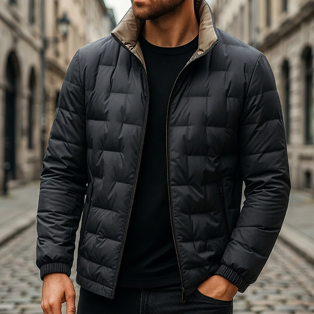 Belleroy Duck Down Jacket - blue