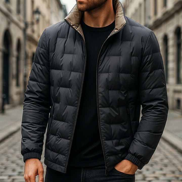 Belleroy Duck Down Jacket - blue