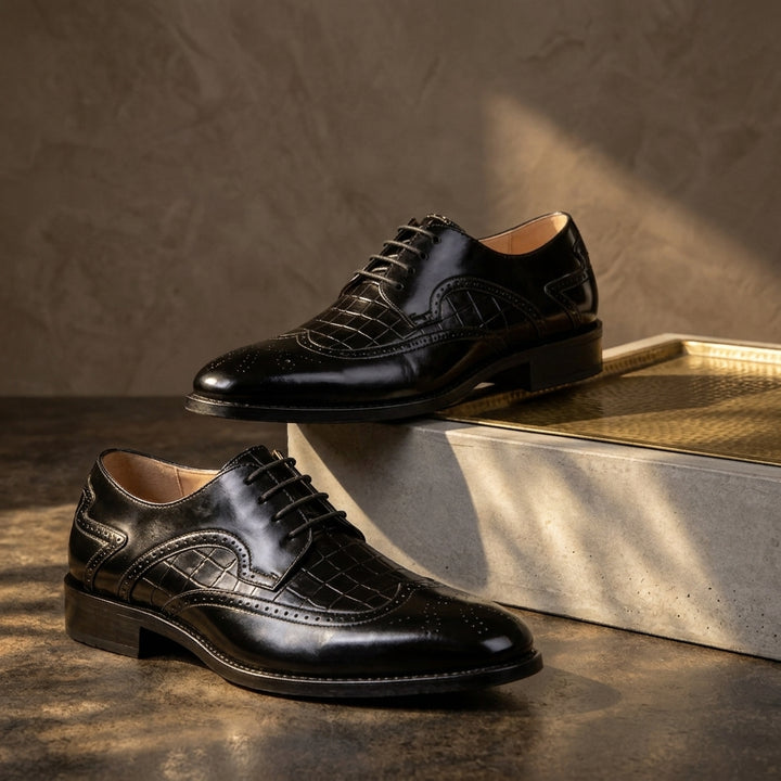 VERCELLI CROC OXFORDS