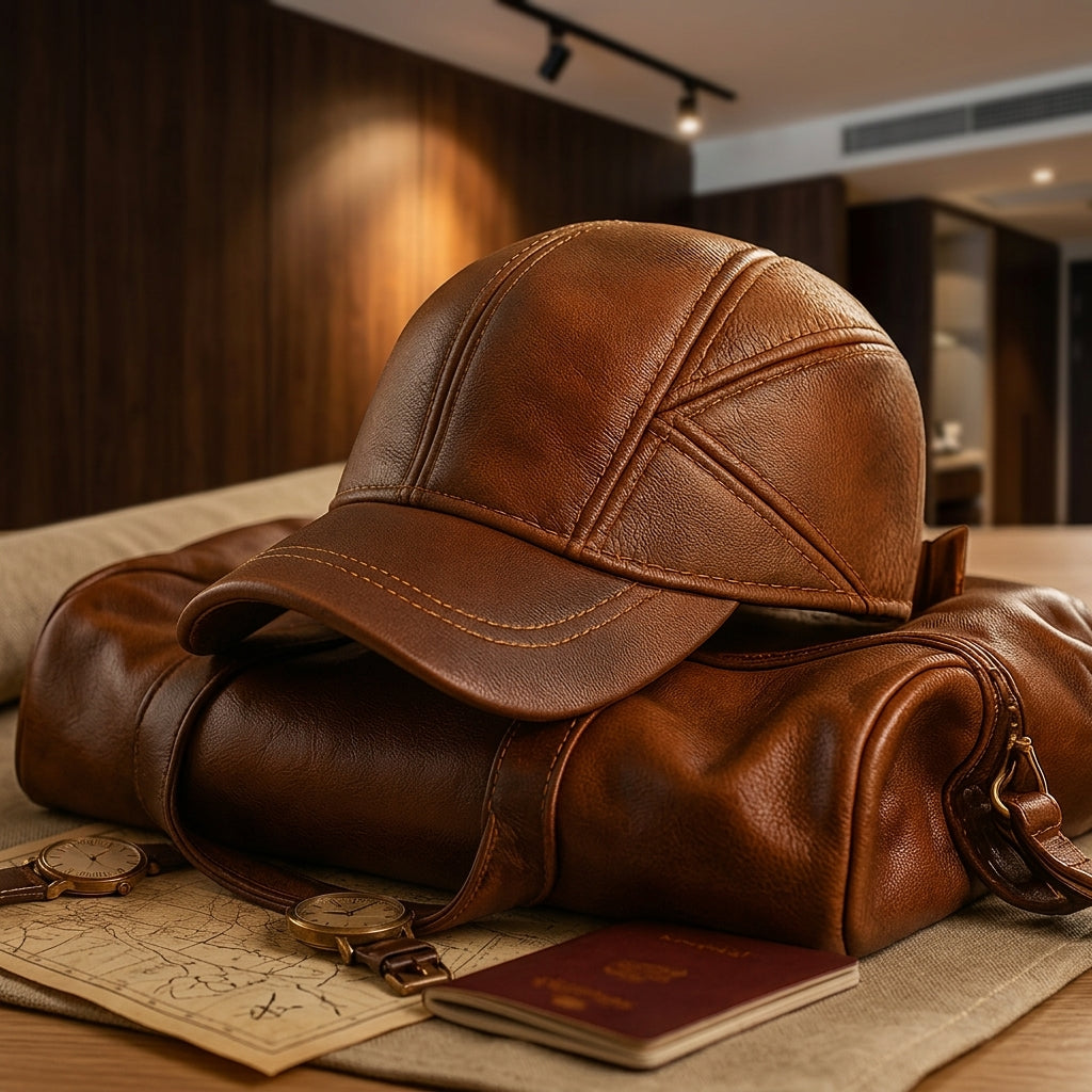 Portofino Leather Hat
