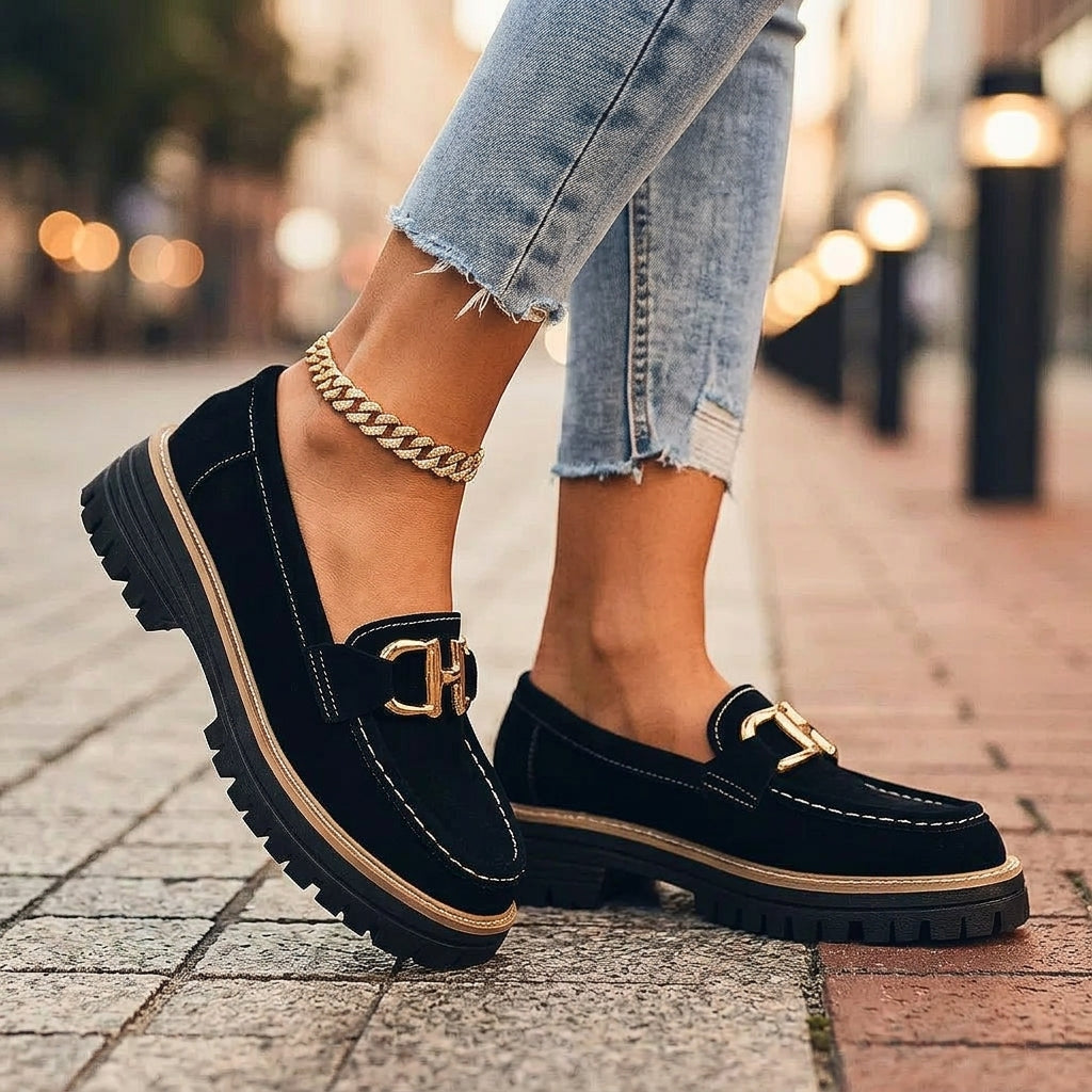 ISLA MONROE PLATFORM LOAFERS