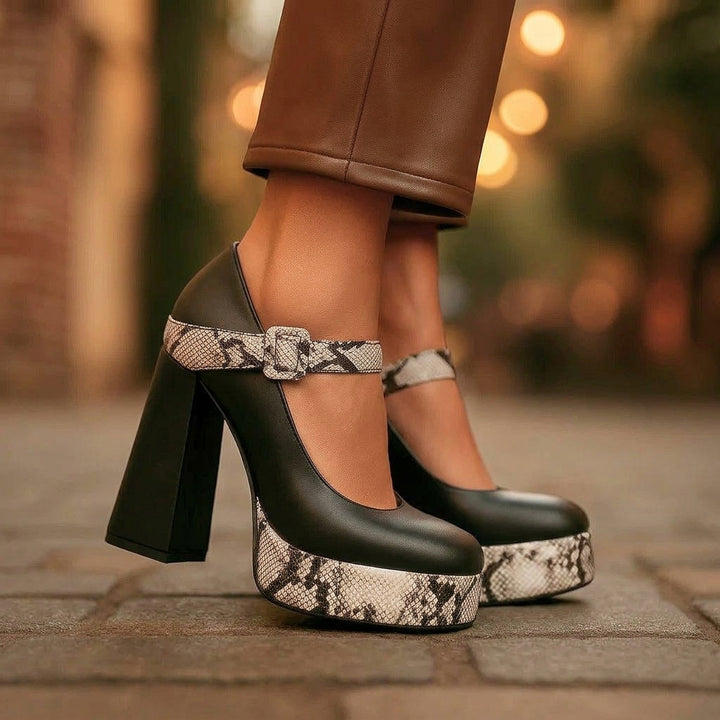 NATALIA VOSS PLATFORM HEELS