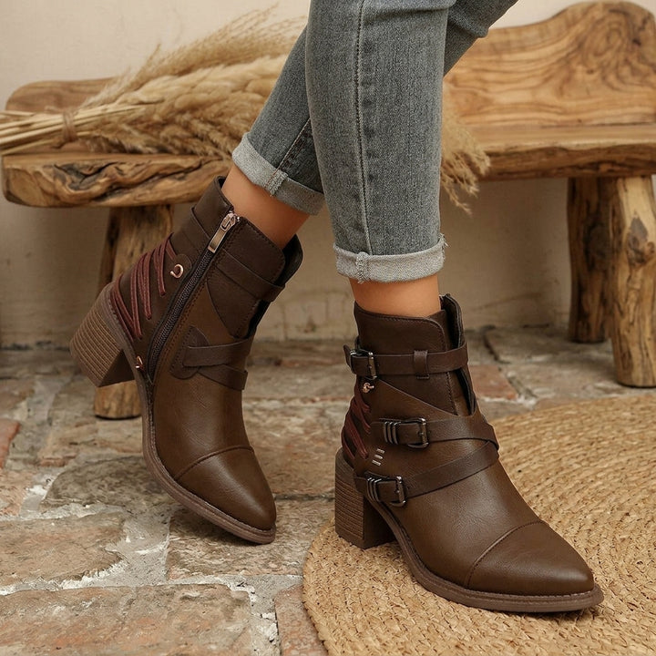 Harper Buckle Boots