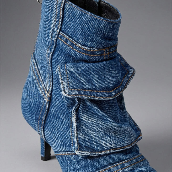 Serena Valenti Denim Boots