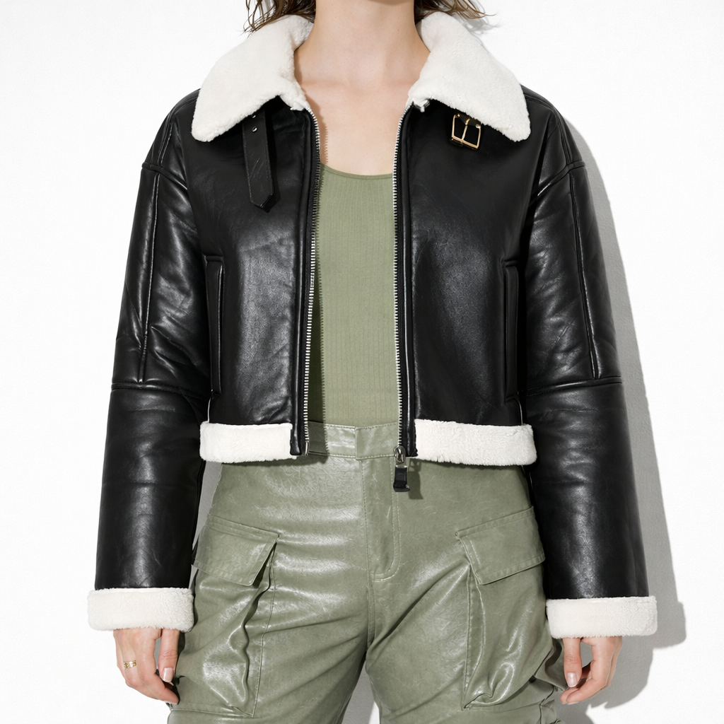 Aurelio Shearling Aviator Jacket