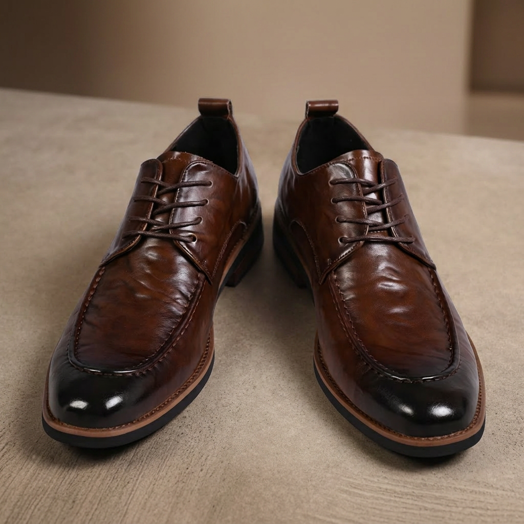 HARRISON COLE LEATHER DERBY