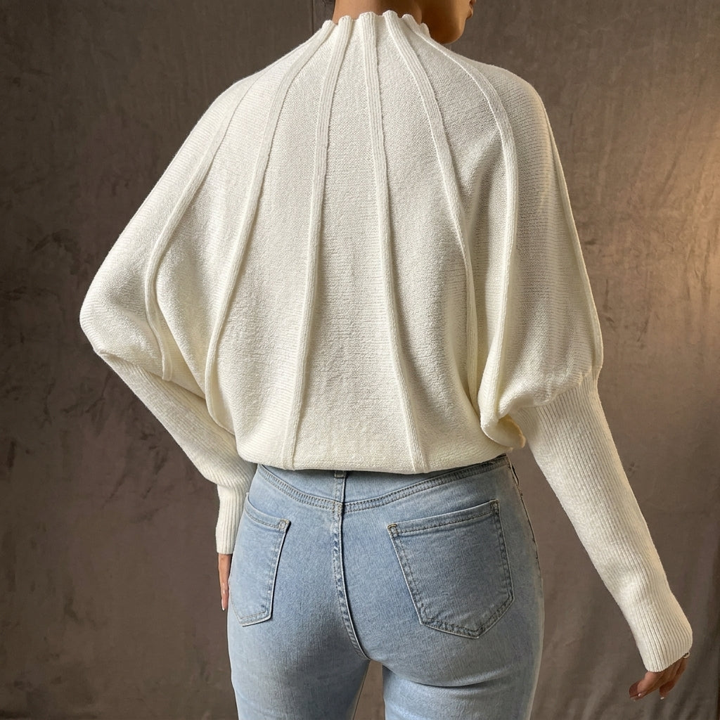 SOLIRA MOCK-NECK SWEATER