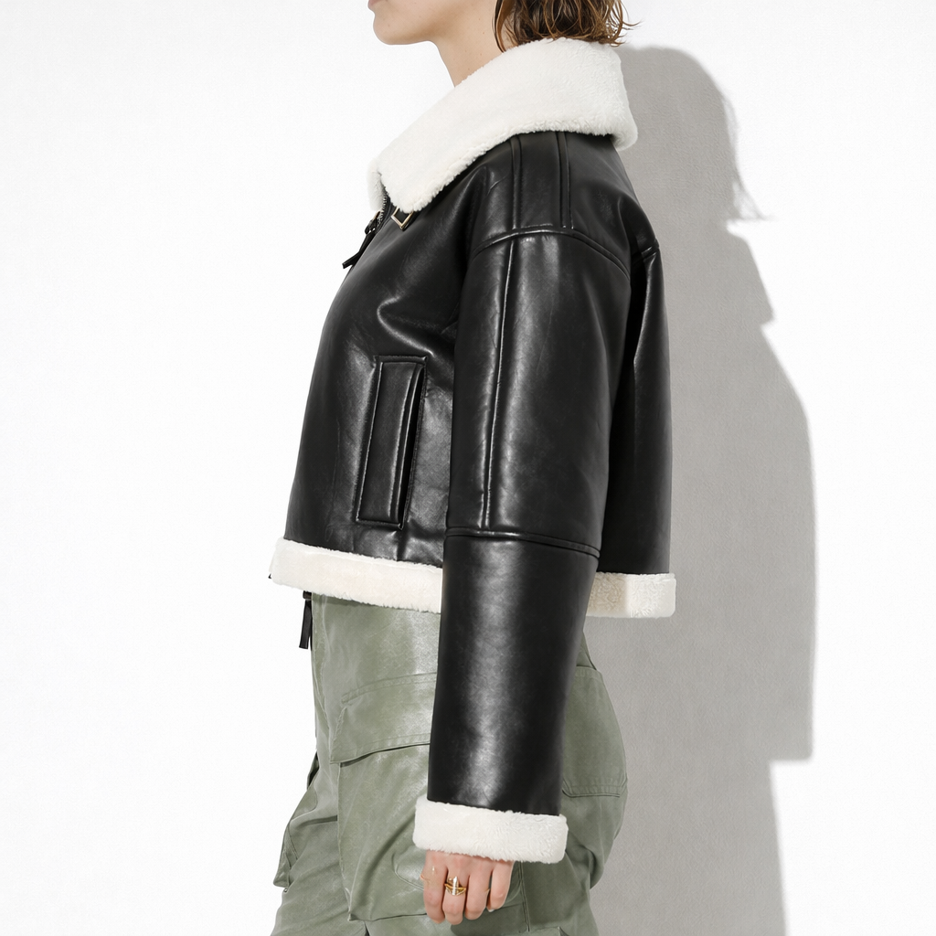 Aurelio Shearling Aviator Jacket