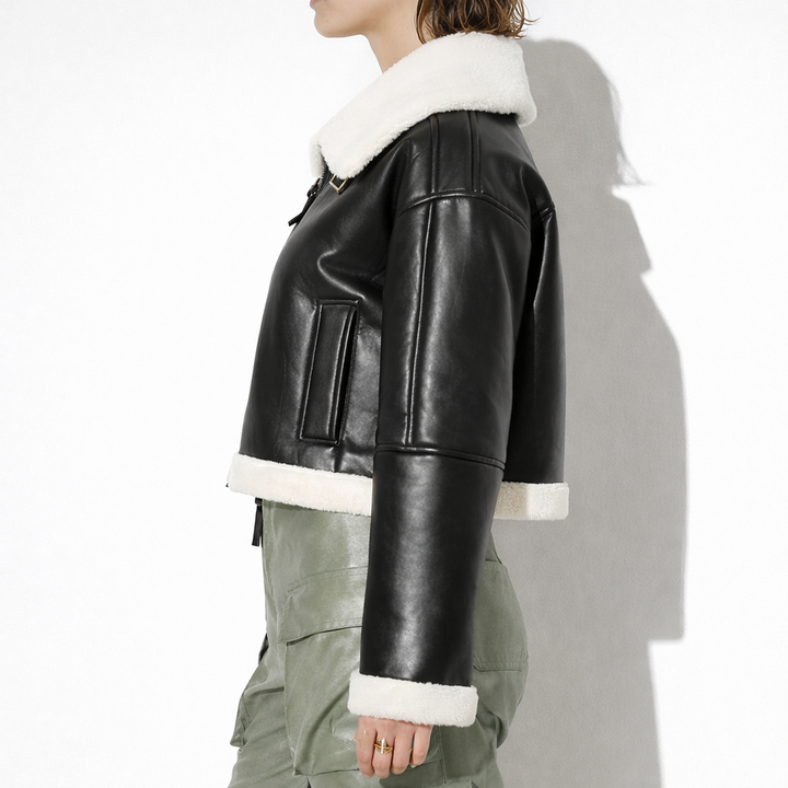 Aurelio Shearling Aviator Jacket