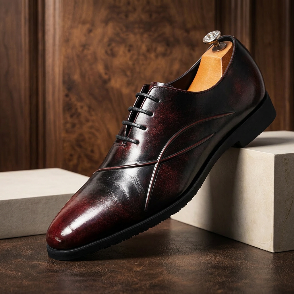 Calenzo Leather Dress Shoes