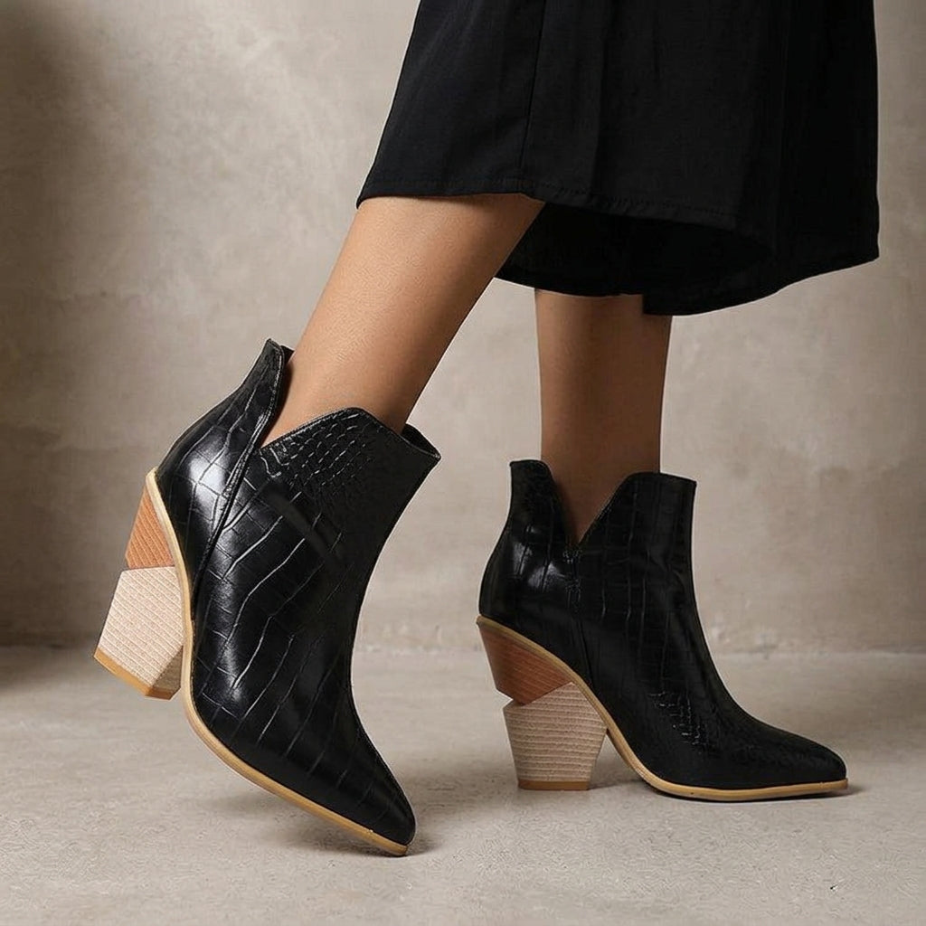 Ainsley Harper Boots - Midnight Black
