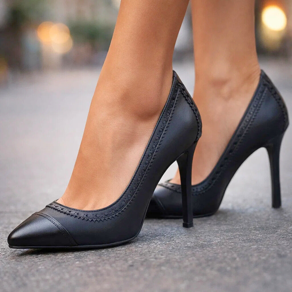 SUTTON SIGNATURE HEELS - classic black