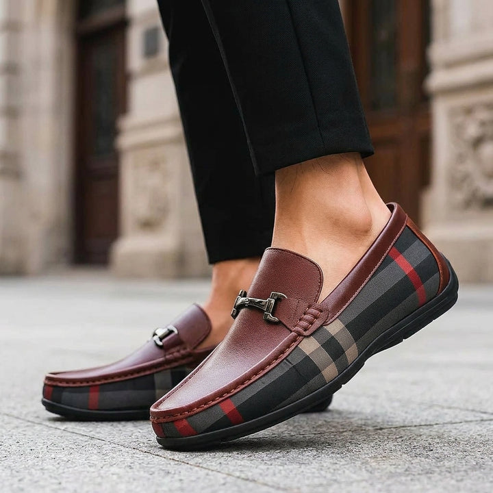 LUCIANO PLAID LOAFER