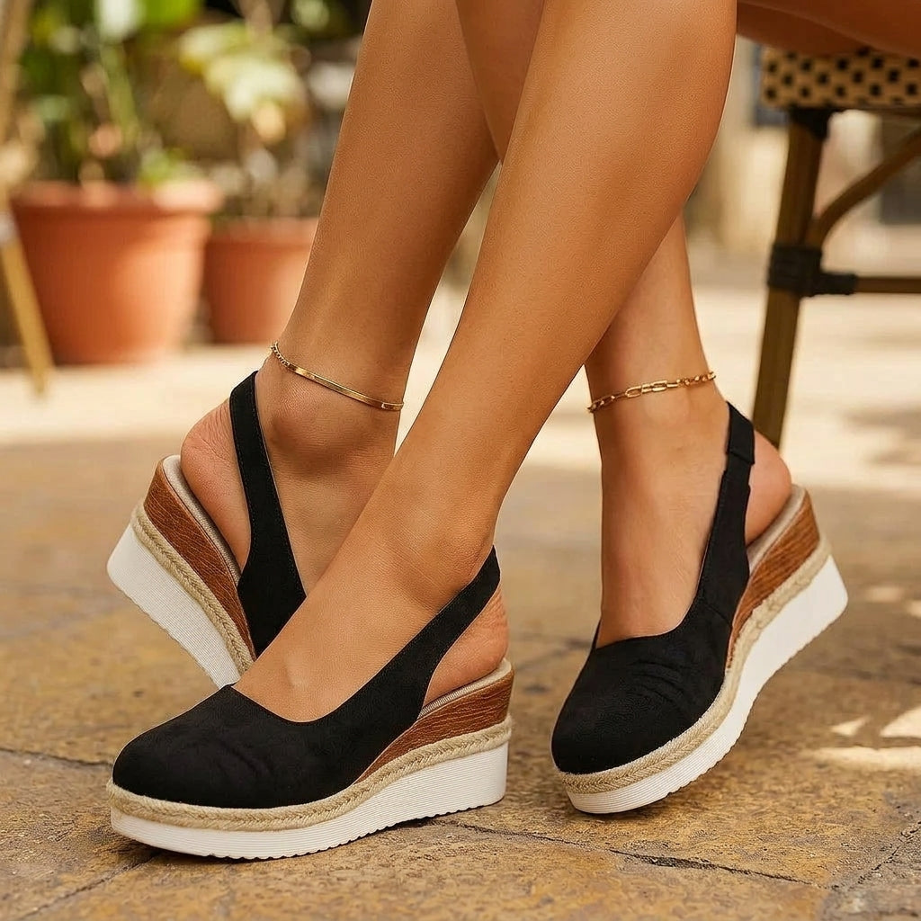 SIERRA RAE SLIP-ON WEDGES