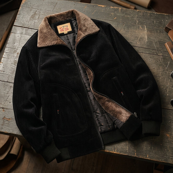 Weston Thatcher Corduroy Jacket - Black