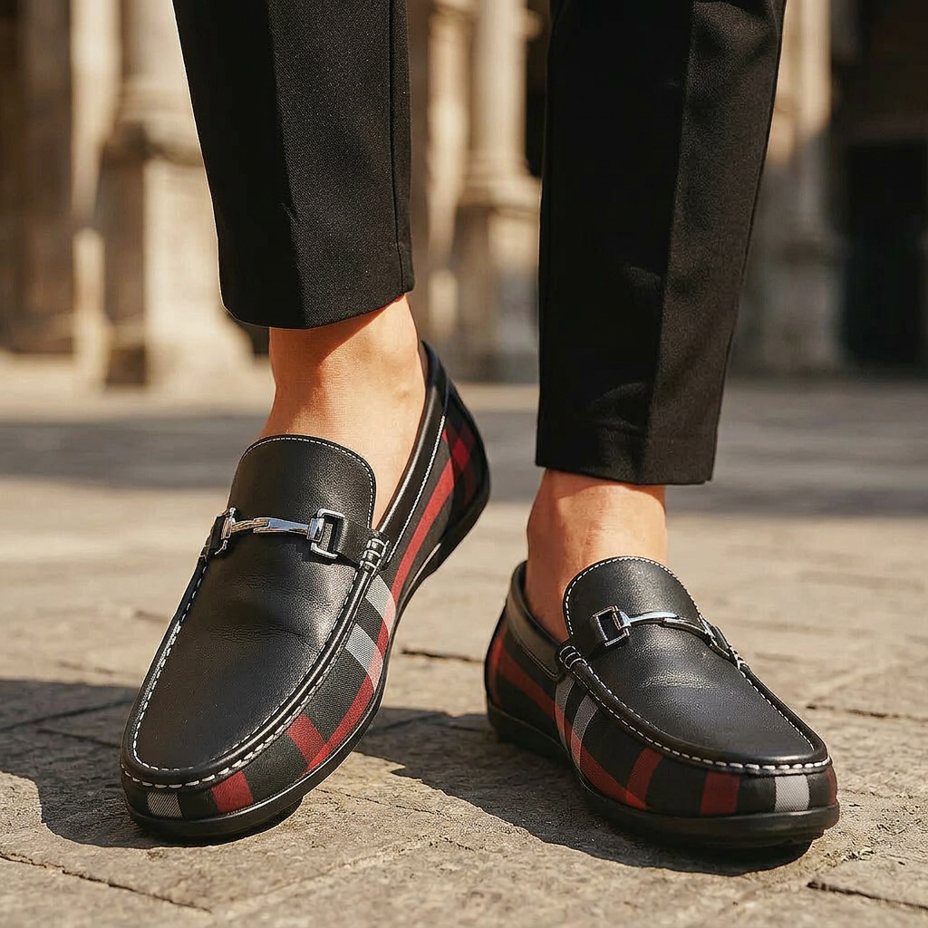 LUCIANO PLAID LOAFER