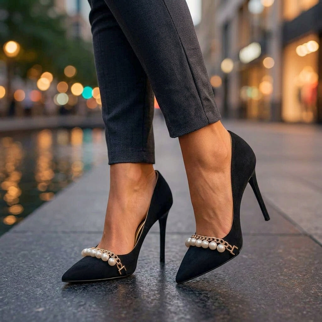 ARIANA MONROE HEELS - Classic Black