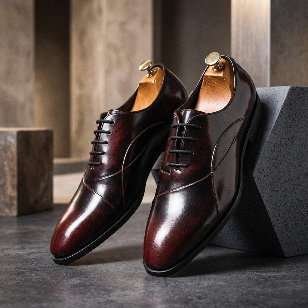 Calenzo Leather Dress Shoes