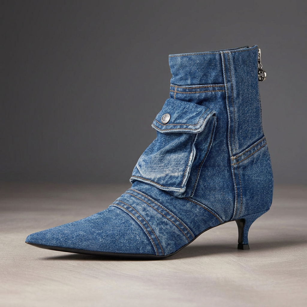 Serena Valenti Denim Boots