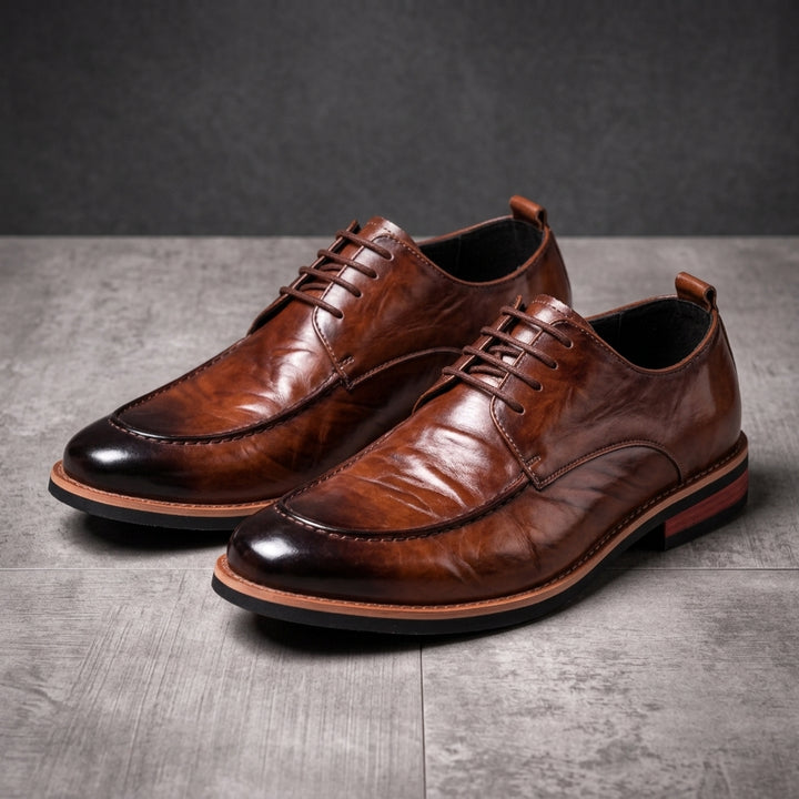 HARRISON COLE LEATHER DERBY