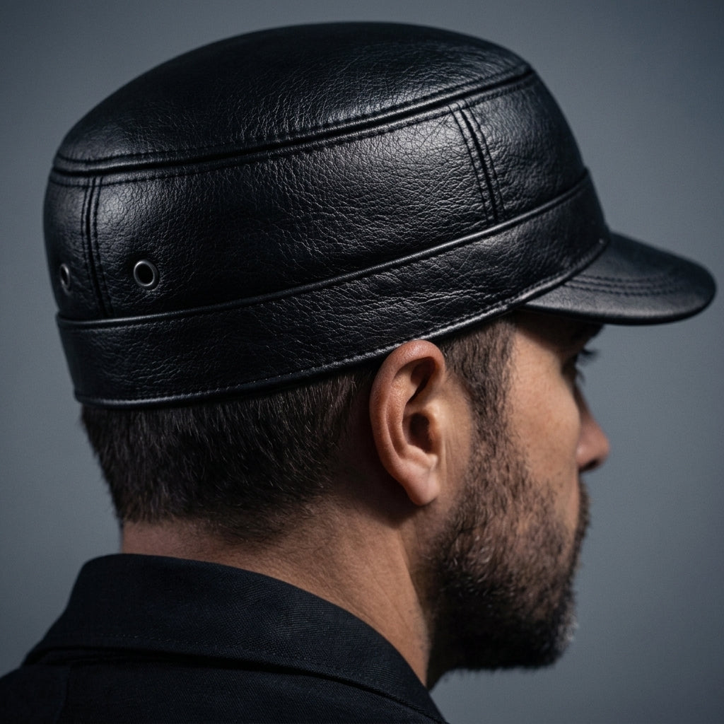 Harrington Genuine Leather Cap