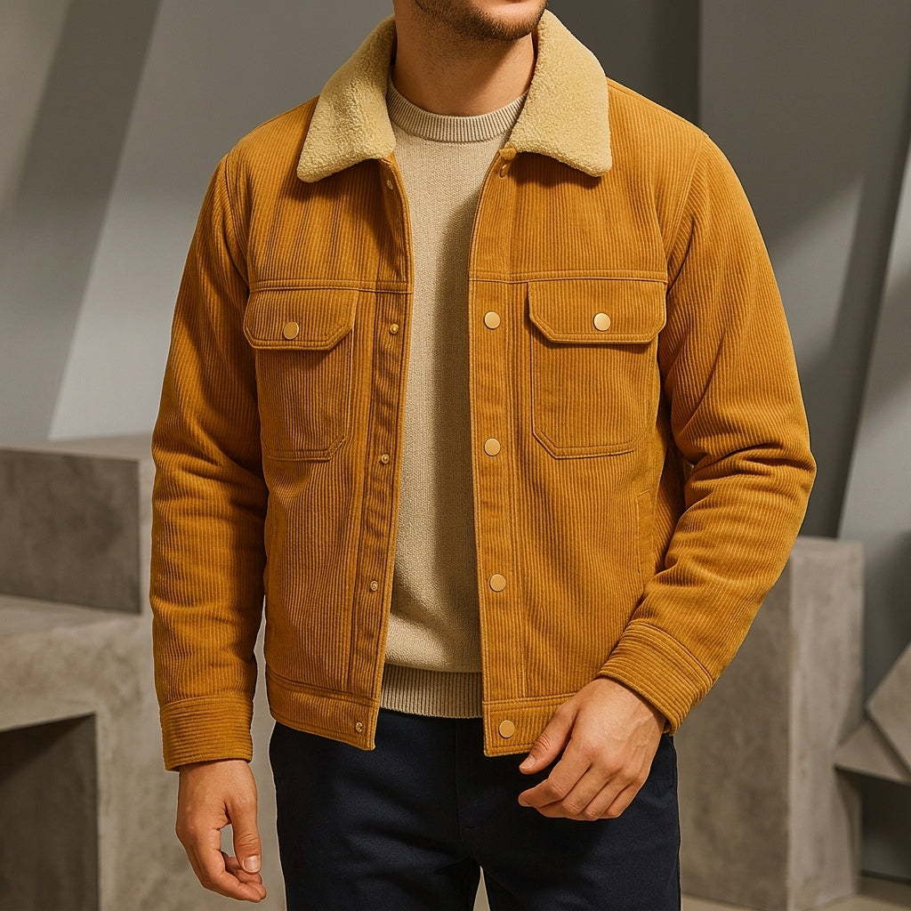 Winston Corduroy Jacket - Brown